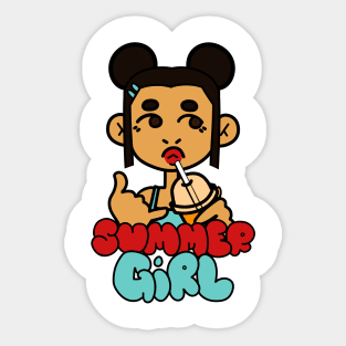 summer girl 3 ! Sticker